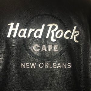 Hard Rock Cafe New Orleans  - Men’s Leather Jacket - Medium